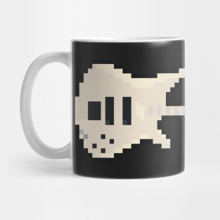 Pixel White K5 Bass Guitar Mug